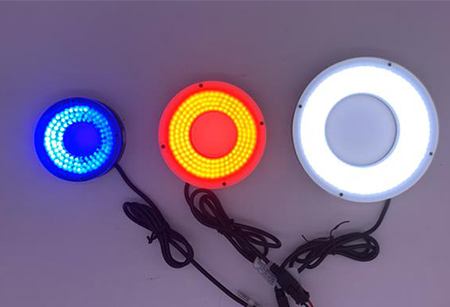 机器视觉中有影光源和无影光源怎么划分的?